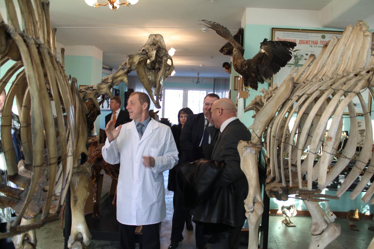 Экскурсия в анатомическом музее  делегации Самарской области Фото 4