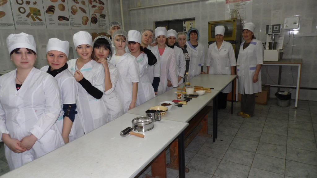 Мастер-класс для студентов колледжа по приготовлению хлебобулочных и пряничных изделий