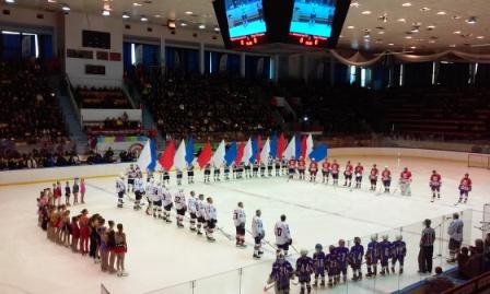 17 февраля состоялось открытие ледовой арены во дворце спорта «Кристалл» Фото 7