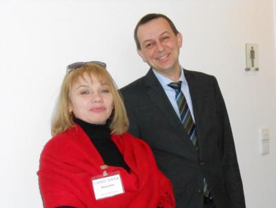 С.С. Шалаева с директором LAND-DATA