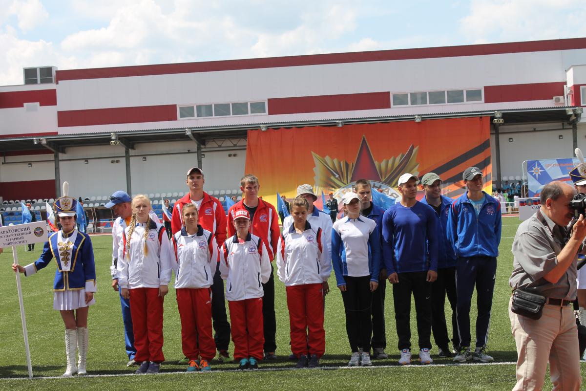 Огнеборцы СГАУ призеры Всероссийских соревнований Фото 1