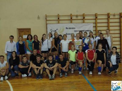 СГАУ ССК «Вавиловец» организовал товарищеский матч по волейболу