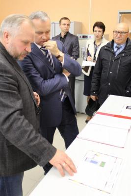 Министр экономического развития и инвестиционной политики Саратовской области посетил Инжиниринговый центр СГАУ.