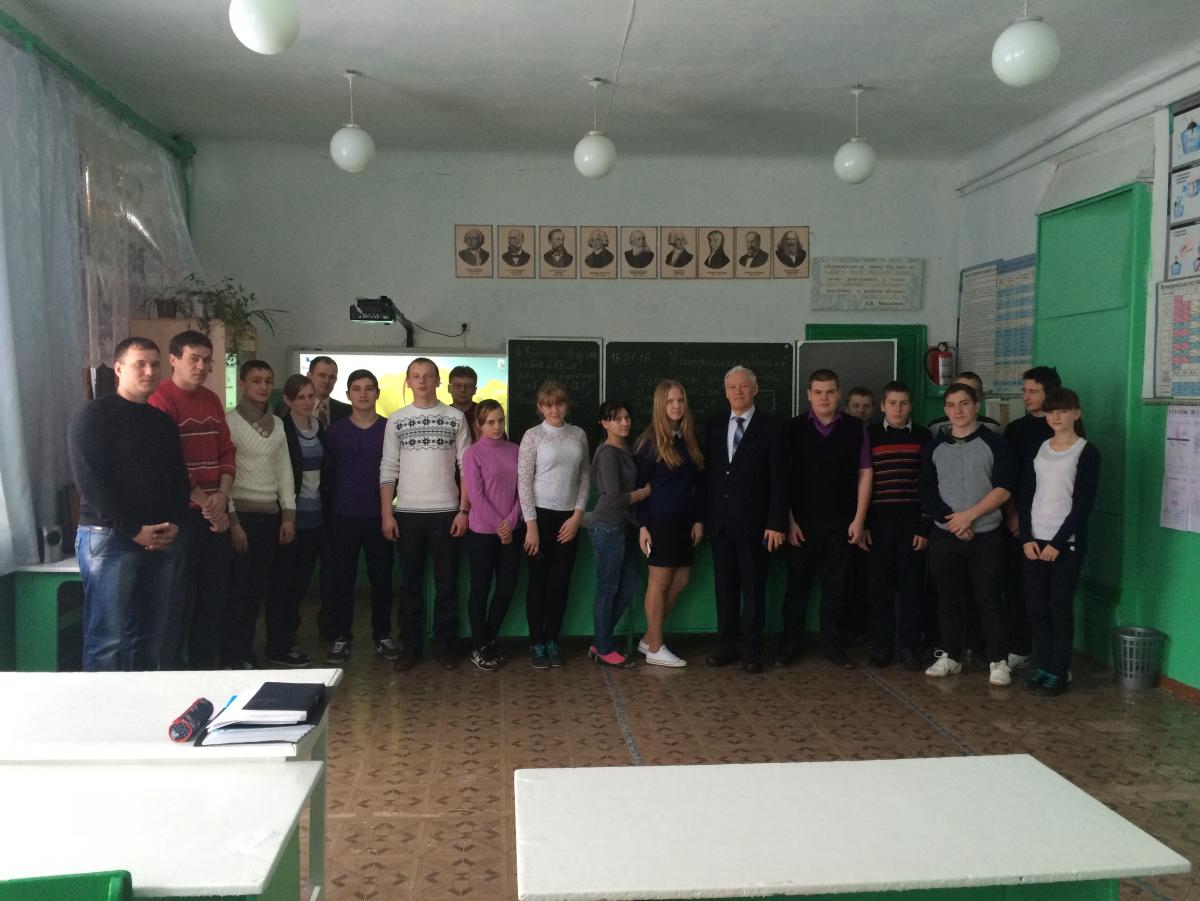 Встреча со школьниками Аркадакского района Саратовской области Фото 7