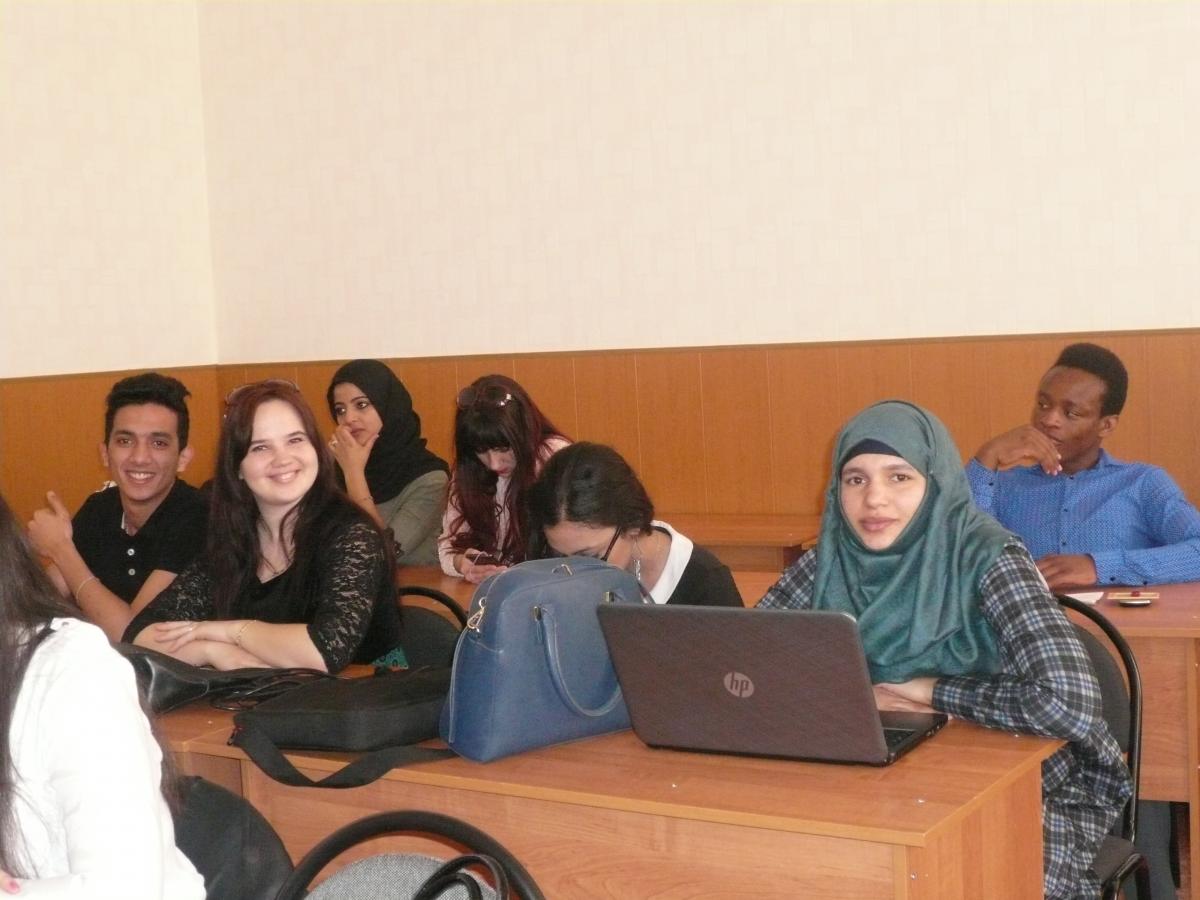 Участие иностранных студентов и слушателей в научной конференции Фото 9
