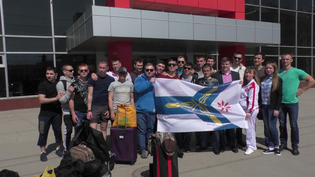 Праздник Победы студенты лучшей группы университета встретили в городе-герое Санкт-Петербург Фото 6