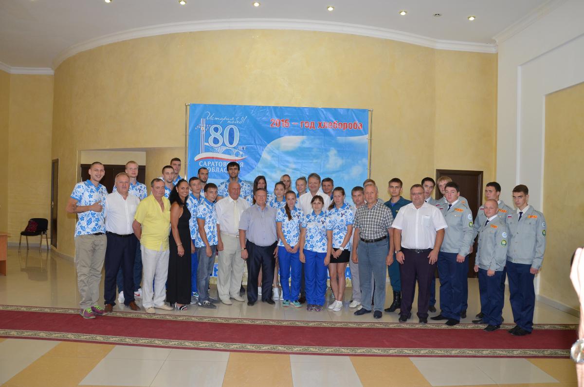В Правительстве Саратовской области прошла выставка научных и спортивных достижений Фото 3