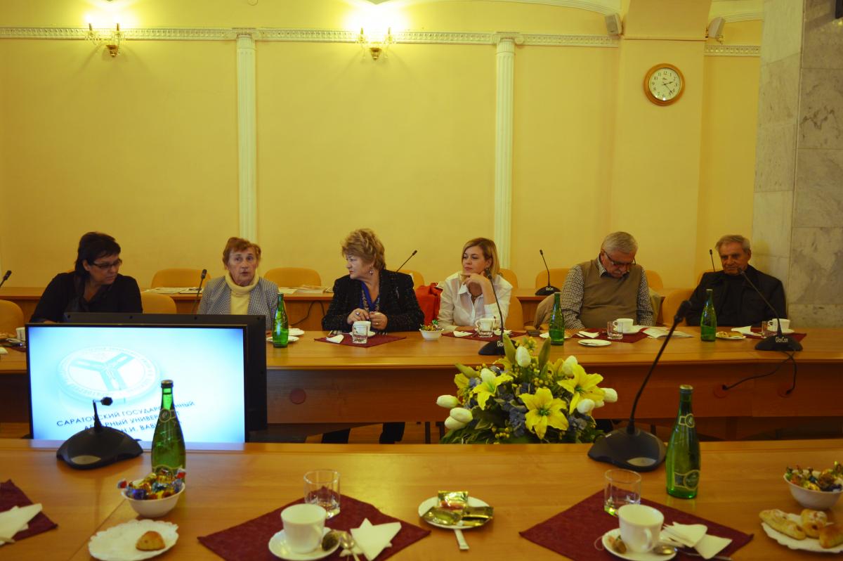 Встреча общественных деятелей в Саратовском ГАУ Фото 5