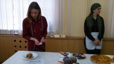 призёр конкурса блюдо «Дорада & Orange»