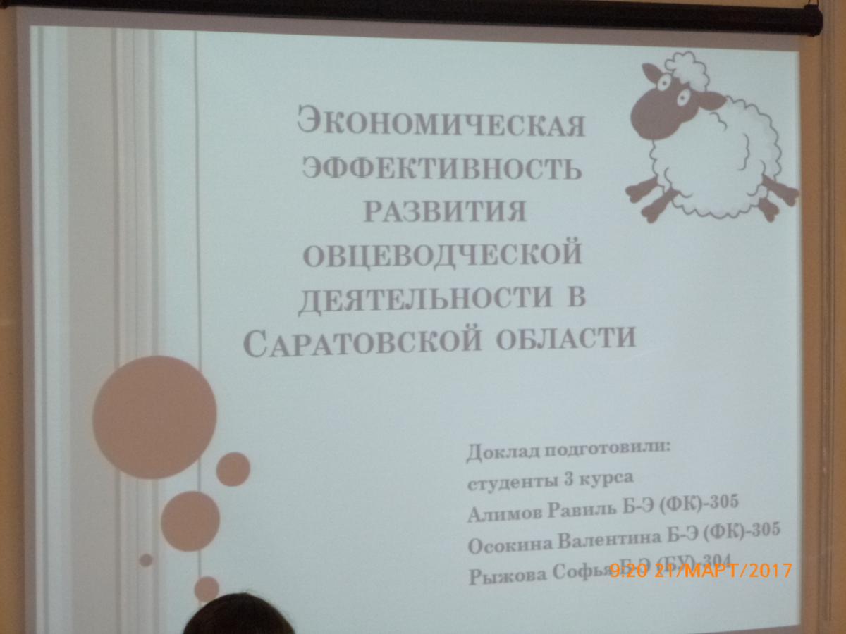 Работа секции «Финансы в системе модернизации российского общества» Фото 11