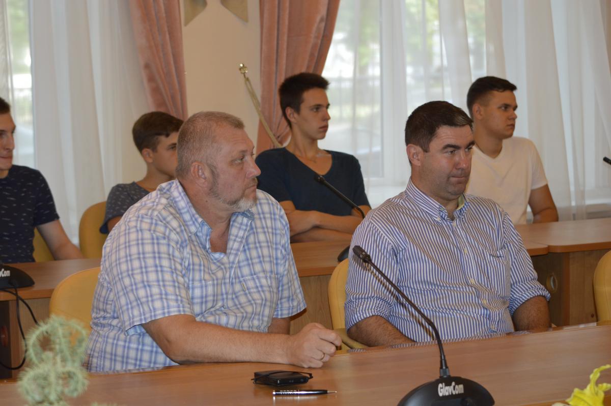 Встреча ректора с командой по гандболу «СГАУ-Саратов» Фото 5