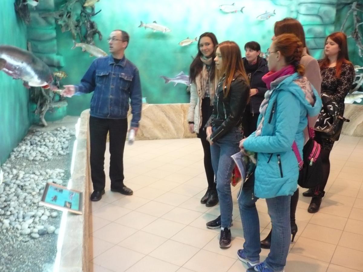 Посещение музея "Рыбы России" учебного комплекса №3 Фото 6