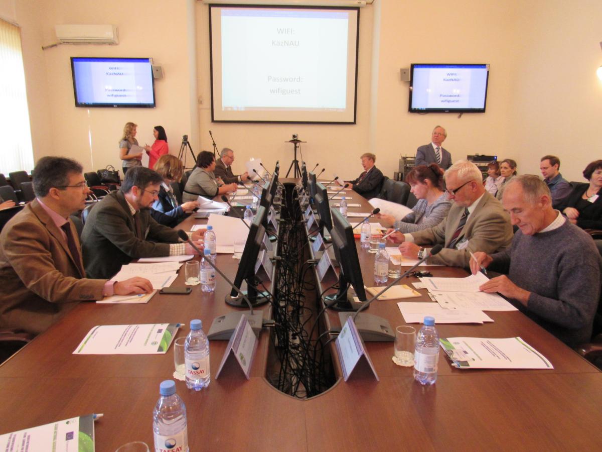 Международный  методологический  семинар по проекту  Erasmus +   в Казахстане Фото 1
