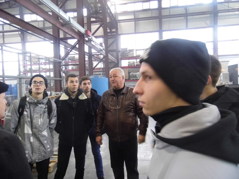 Выездное занятие для студентов группы Б- АИ-ТС-402 на ЗАО «Саратовский арматурный завод» Фото 10
