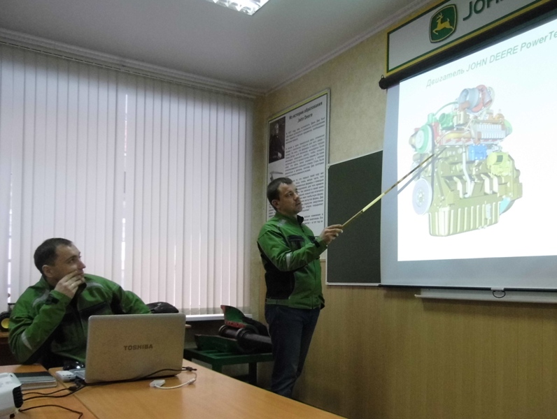 Семинар «Современный парк техники John Deere в Саратовской области»  для преподавателей  и студентов Фото 5