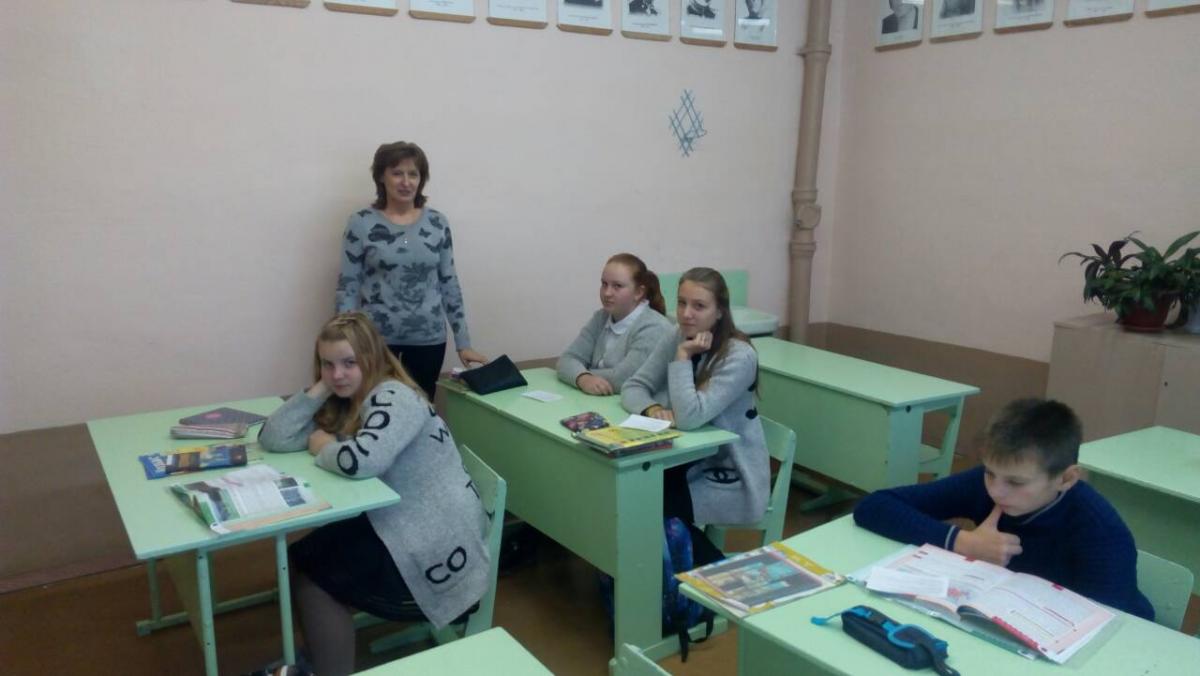 Очередная встреча с обучающимися школ Марксовского района Фото 7