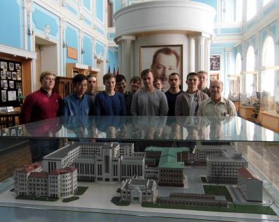 Экскурсия студентов группы Б-АИ-101 в исторический музей Саратовского ГАУ