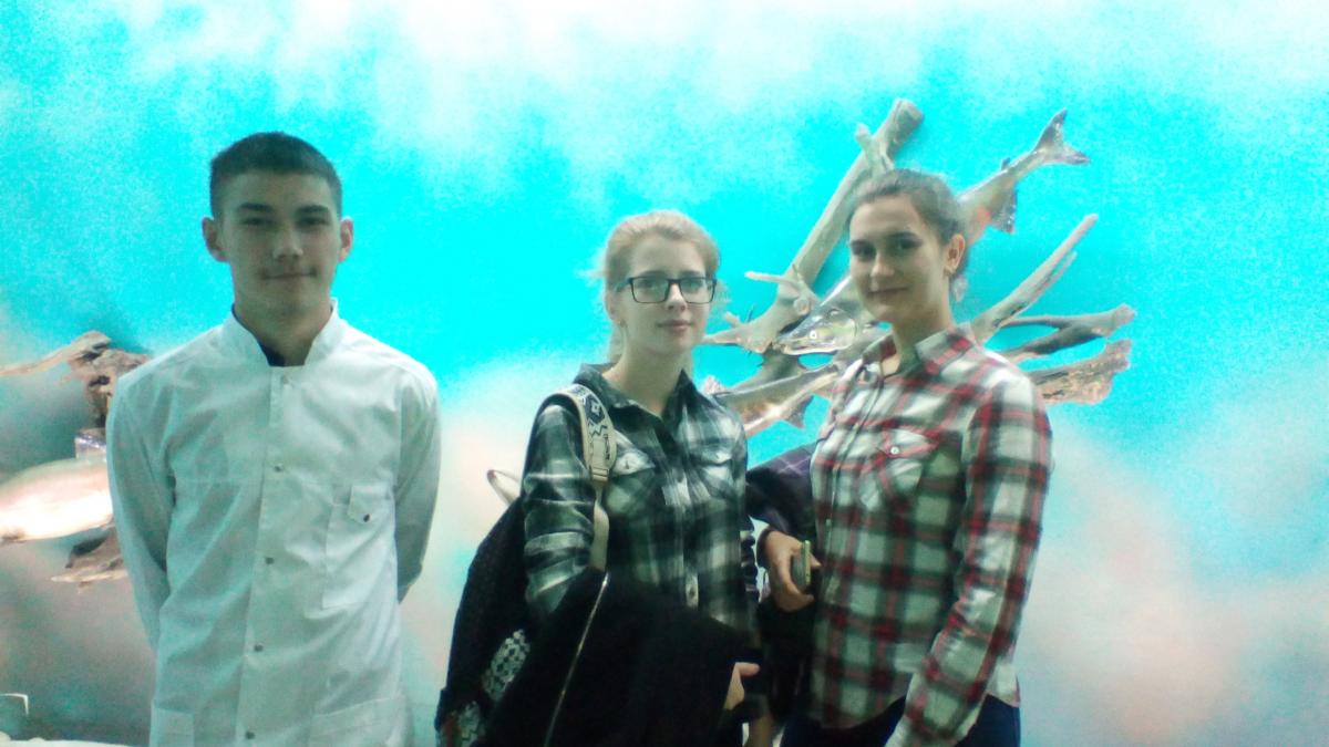 Посещение музея «Рыбы России» группой Б-ТП-101 Фото 1