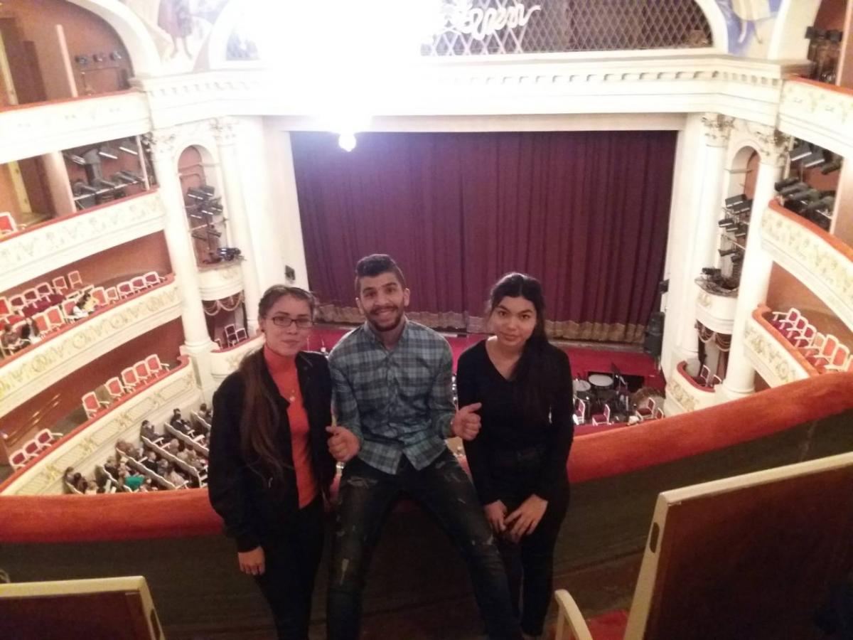 Иностранные слушатели в Театре оперы и балета Фото 3