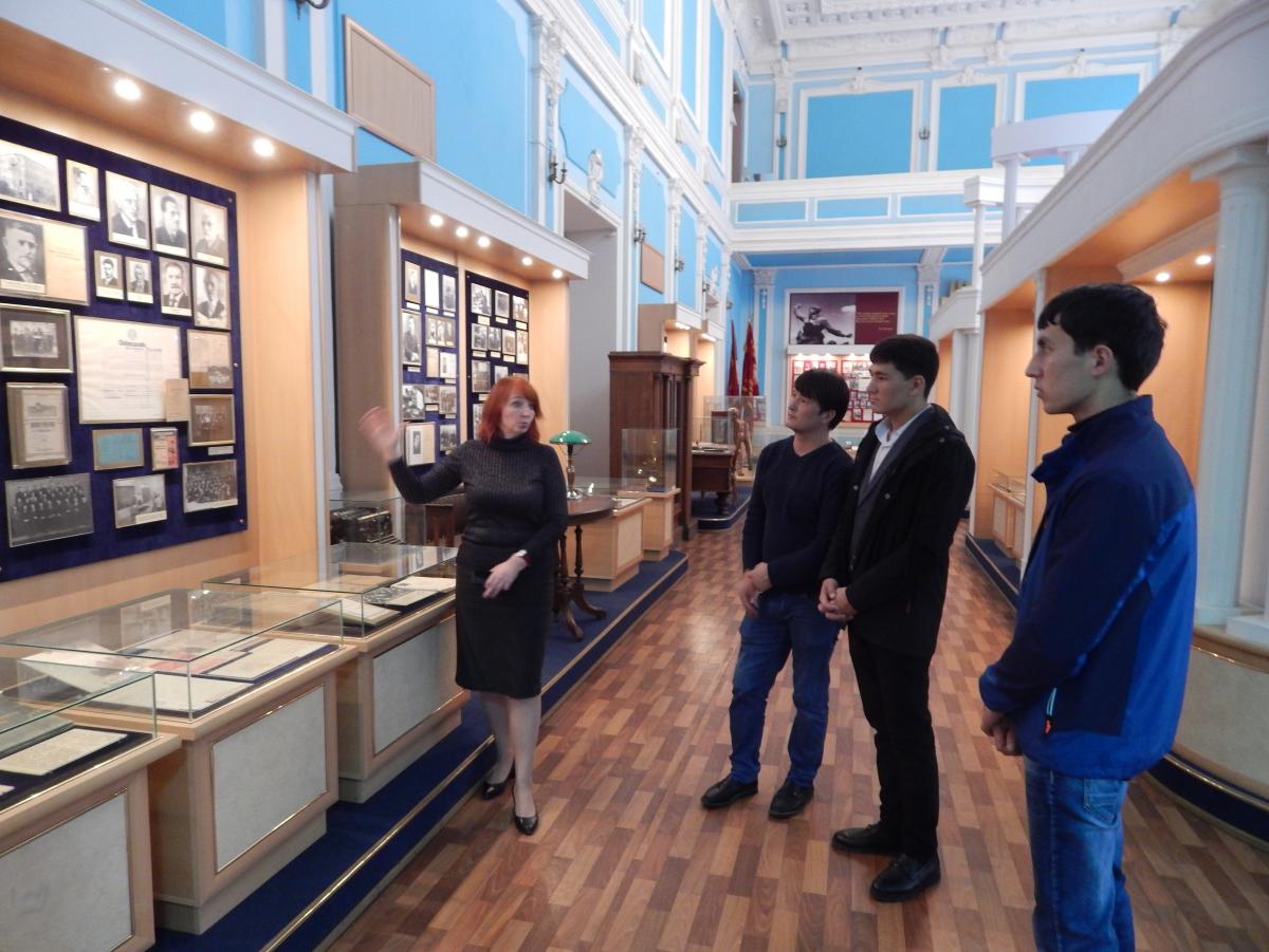 Посещение музея истории СГАУ Фото 1