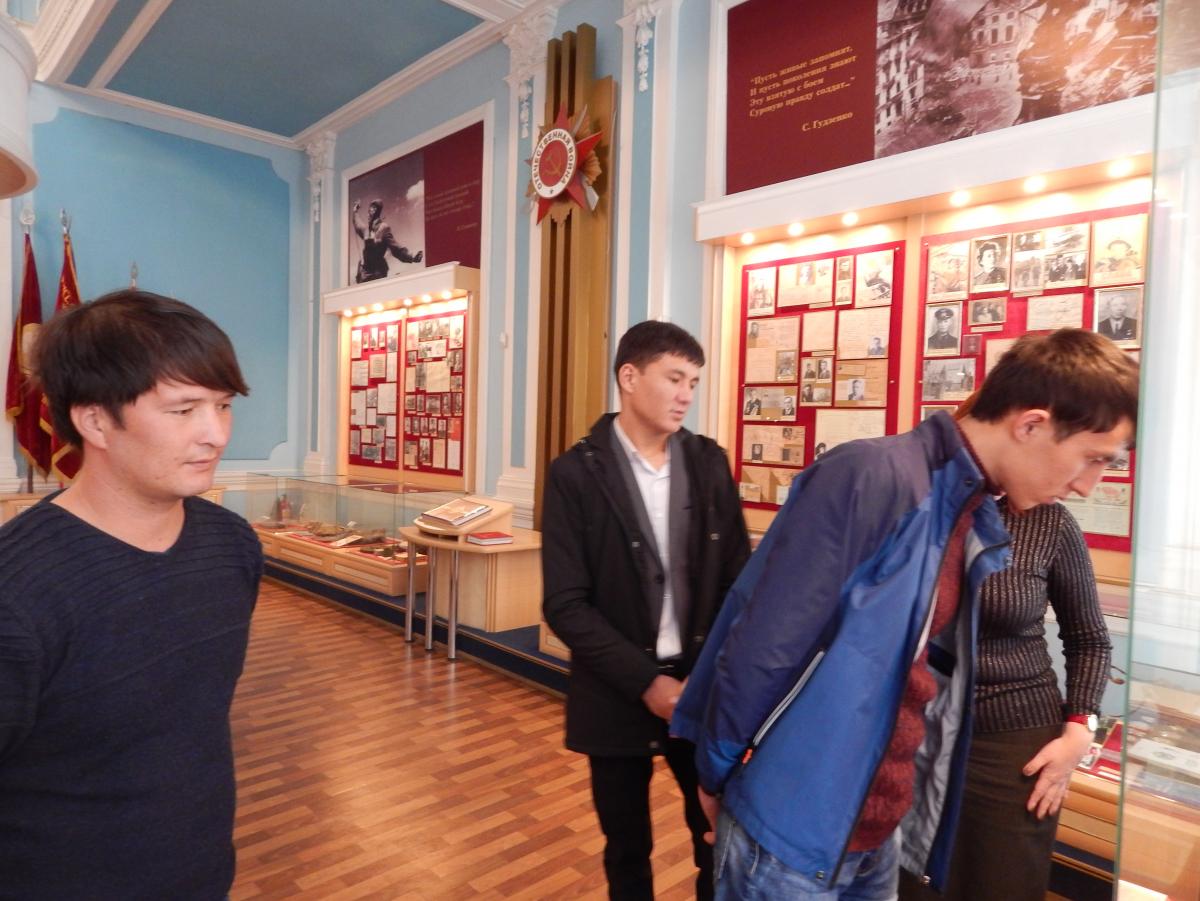 Посещение музея истории СГАУ Фото 3