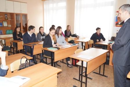 Профориентационная встреча сотрудников кафедры с выпускниками Саратовской школы Фото 12