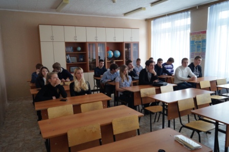 Профориентационная встреча сотрудников кафедры с выпускниками Саратовской школы Фото 4