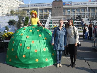 Кафедра "Экономика агропромышленного комплекса" посетила выставку-ярмарку "День садовода"