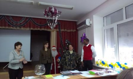 Интеллектуальная игра в Балашовском районе с Дедом Морозом в Жюри!