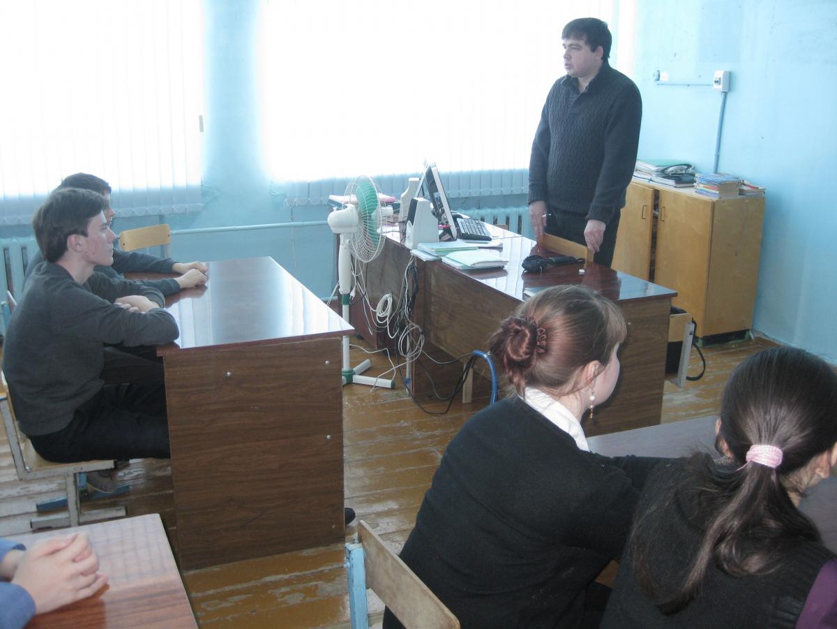 Профориентационная работа в Новорепинской средней школе Ершовского района