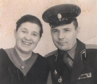 Барышев В.К. с супругой