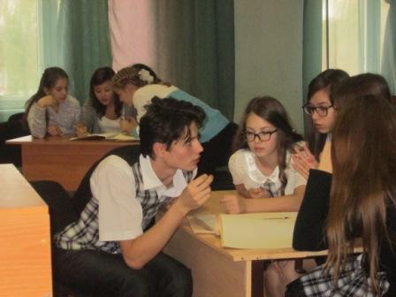 Интеллектуальная Игра с учащимися Пугачевского района. Фото 5