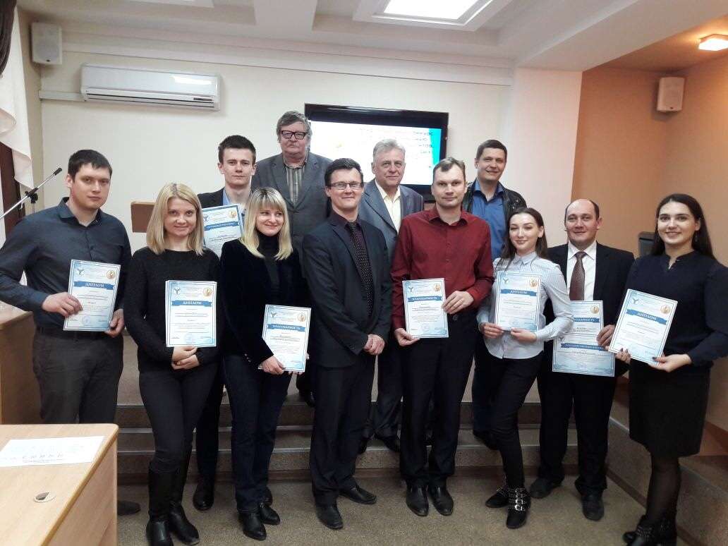 награждение участников кружка за победу во всероссийском  конкунсе научных работ студентов
