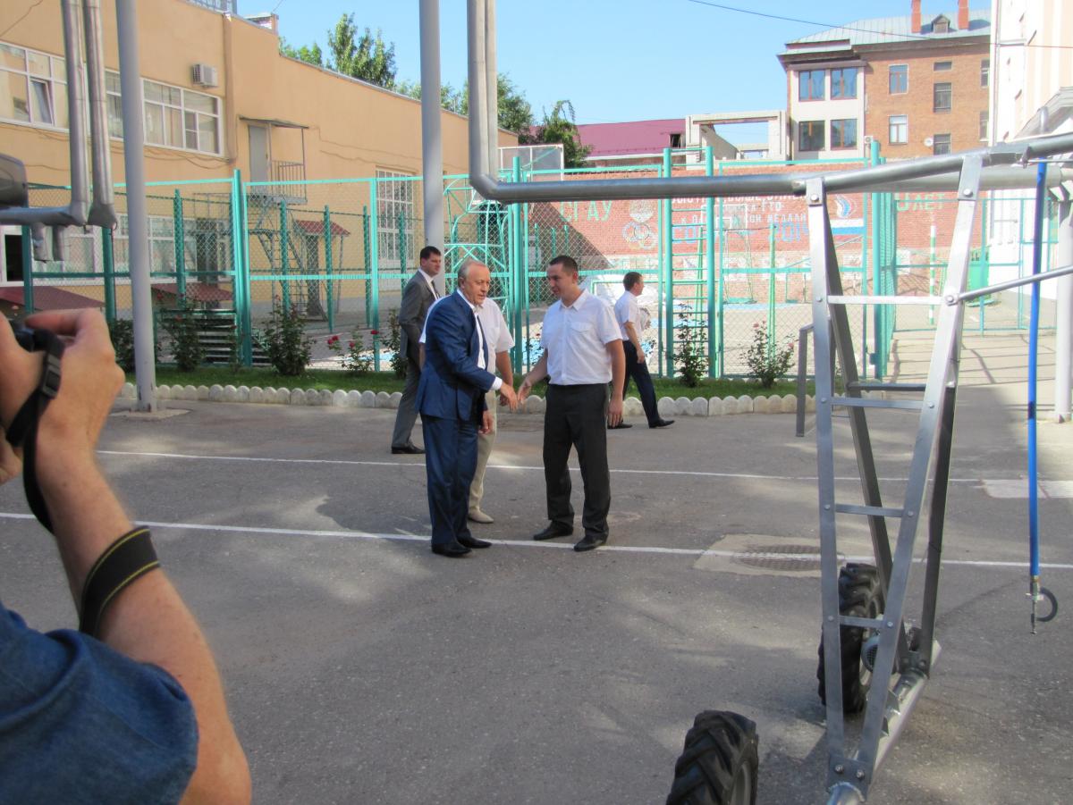 В.В. Радаев и И.Н. Качев посетили УК №2 СГАУ Фото 2