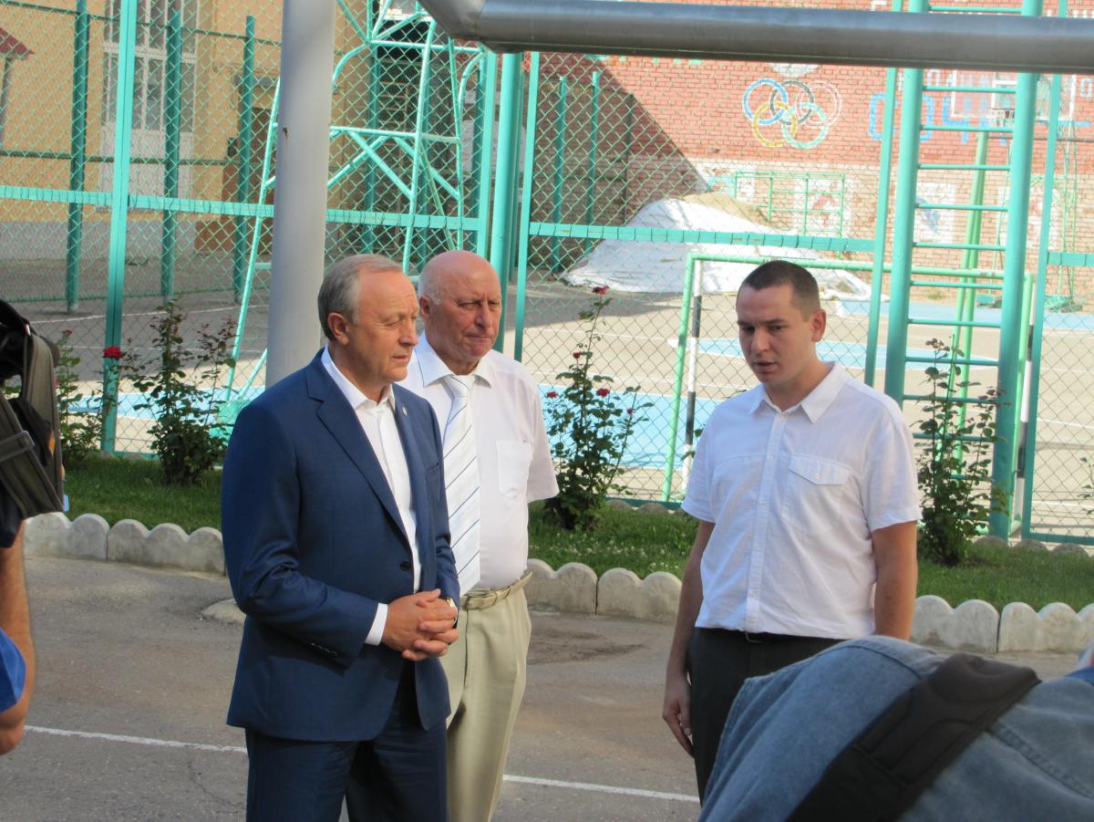 В.В. Радаев и И.Н. Качев посетили УК №2 СГАУ Фото 3