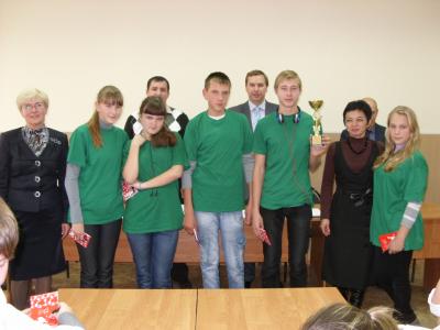 Победители игры команда «Шумеяне» 