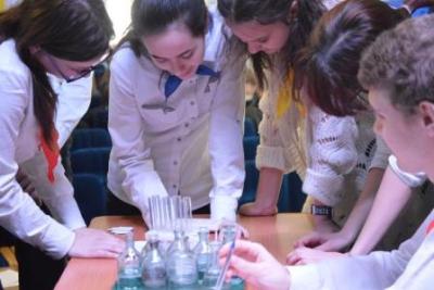 Агрономический факультет провел марафон знаний саратовских школьников по химии в виде Интеллектуальной Игры!