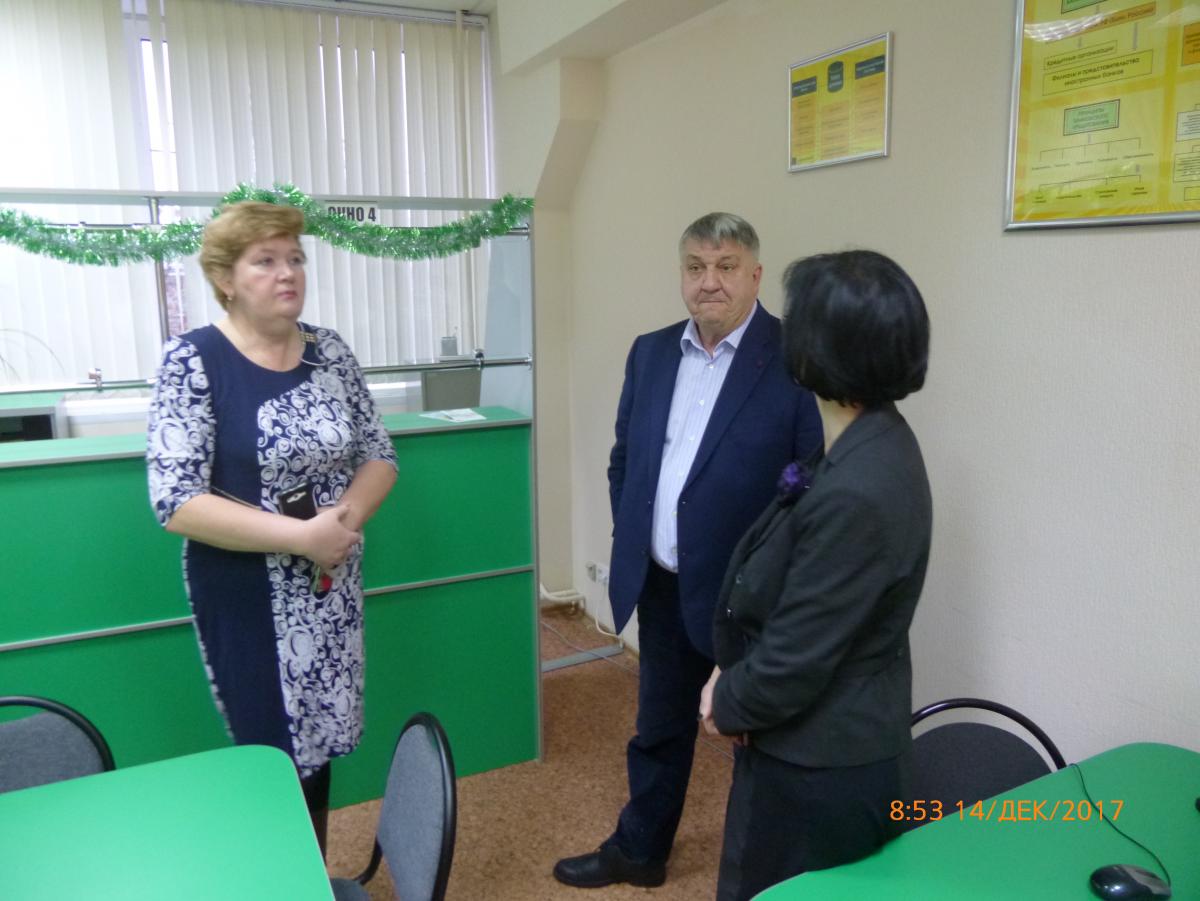 Встреча с руководителем филиала ПАО «Сбербанк» Саратов Фото 8