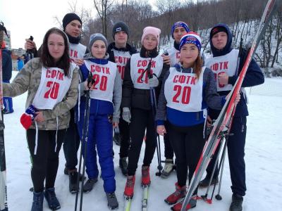 Городская Спартакиада профессиональных образовательных организаций по лыжным гонкам