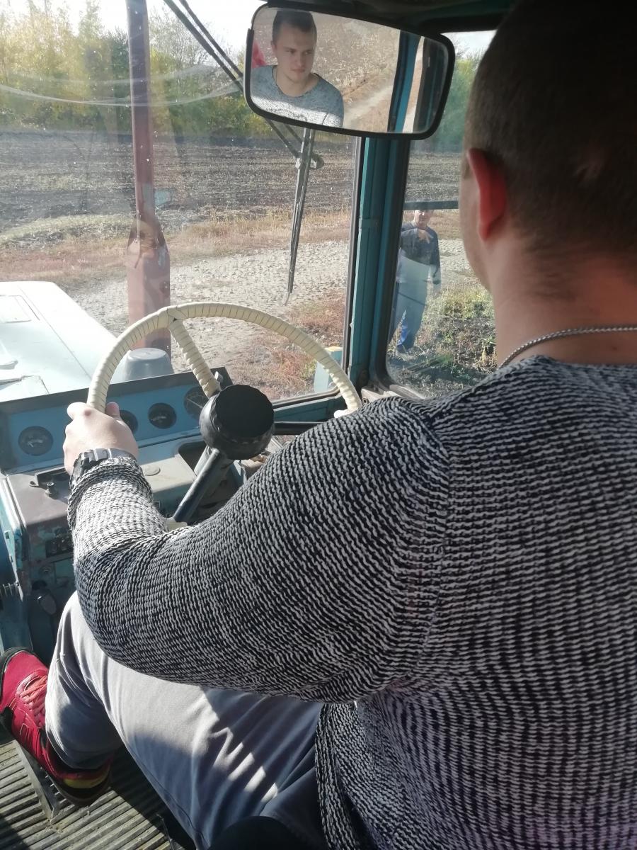 Обучение на тракториста-машиниста на базе СГАУ Фото 5