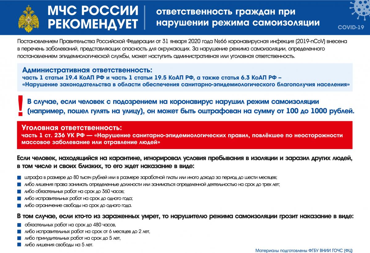 Рекомендации МЧС России по коронавирусной инфекции – COVID-2019. Фото 18