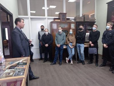 Обучающиеся АФ посетили кабинет-музей Н.И. Вавилова
