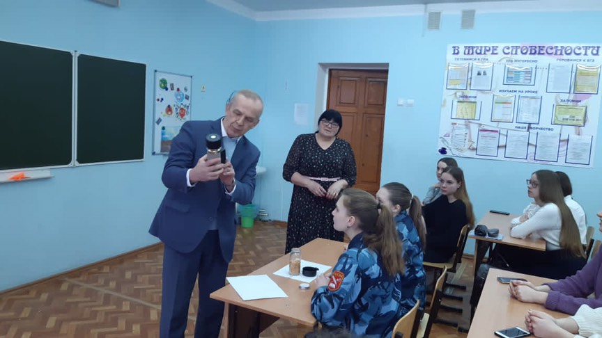 Мастер-класс в школах Пугачевского района Фото 1