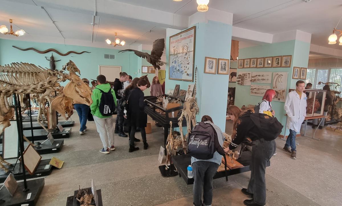 Посещение анатомического музея СГАУ Фото 2