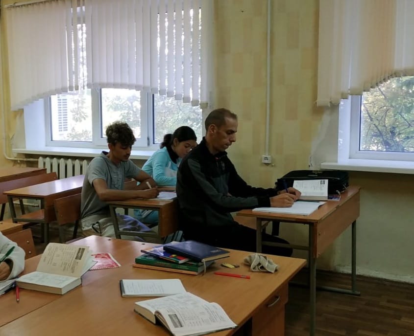 Иностранные слушатели приступили к изучению русского языка на подготовительном отделении ИМС Фото 1
