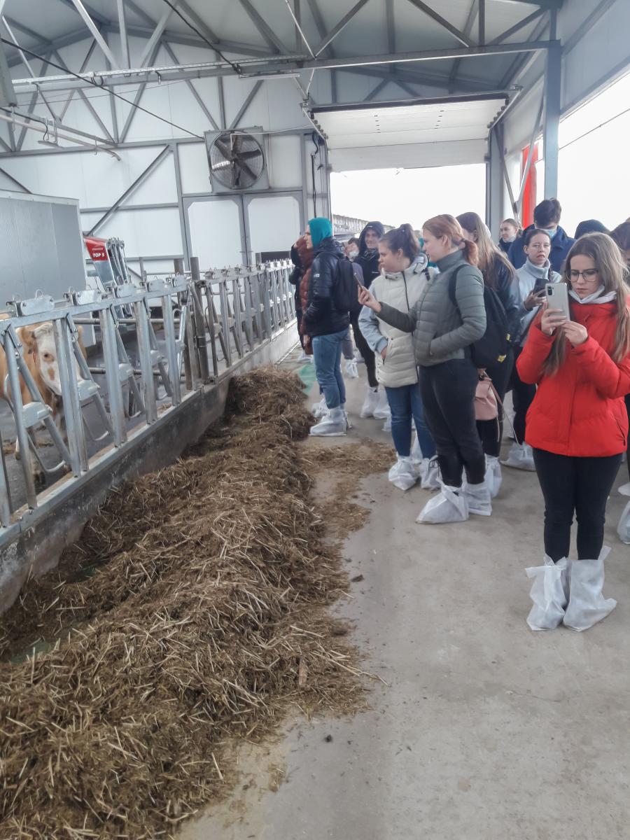 Обучающиеся СГАУ посетили роботизированную ферму Фото 4