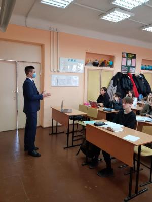 Профориентационная работа в школе № 103 г. Саратова