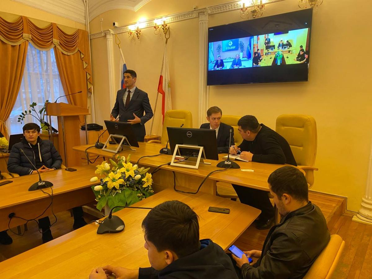 Встреча делегации из ТашГАУ (Республика Узбекистан). Фото 1