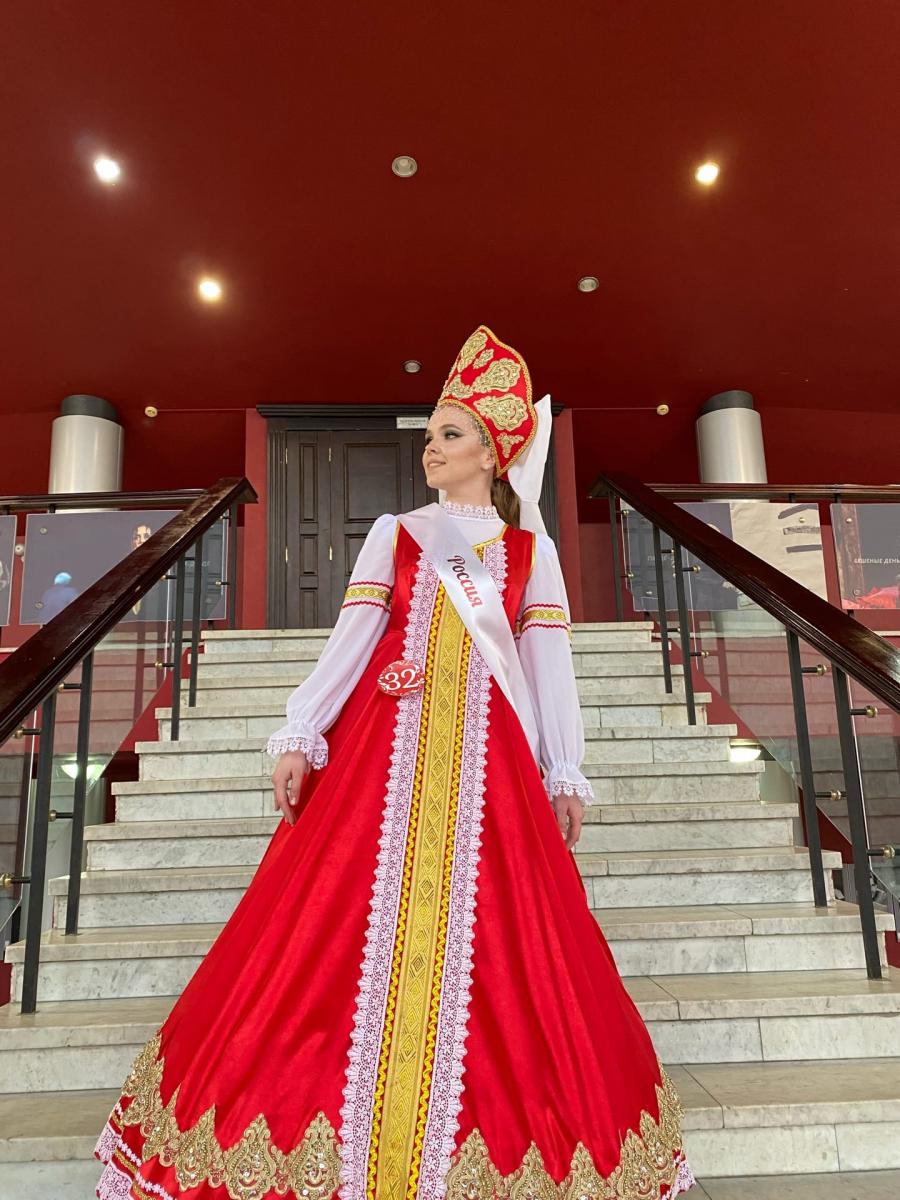 Студентка СГАУ получила титул «Мисс национальный костюм»