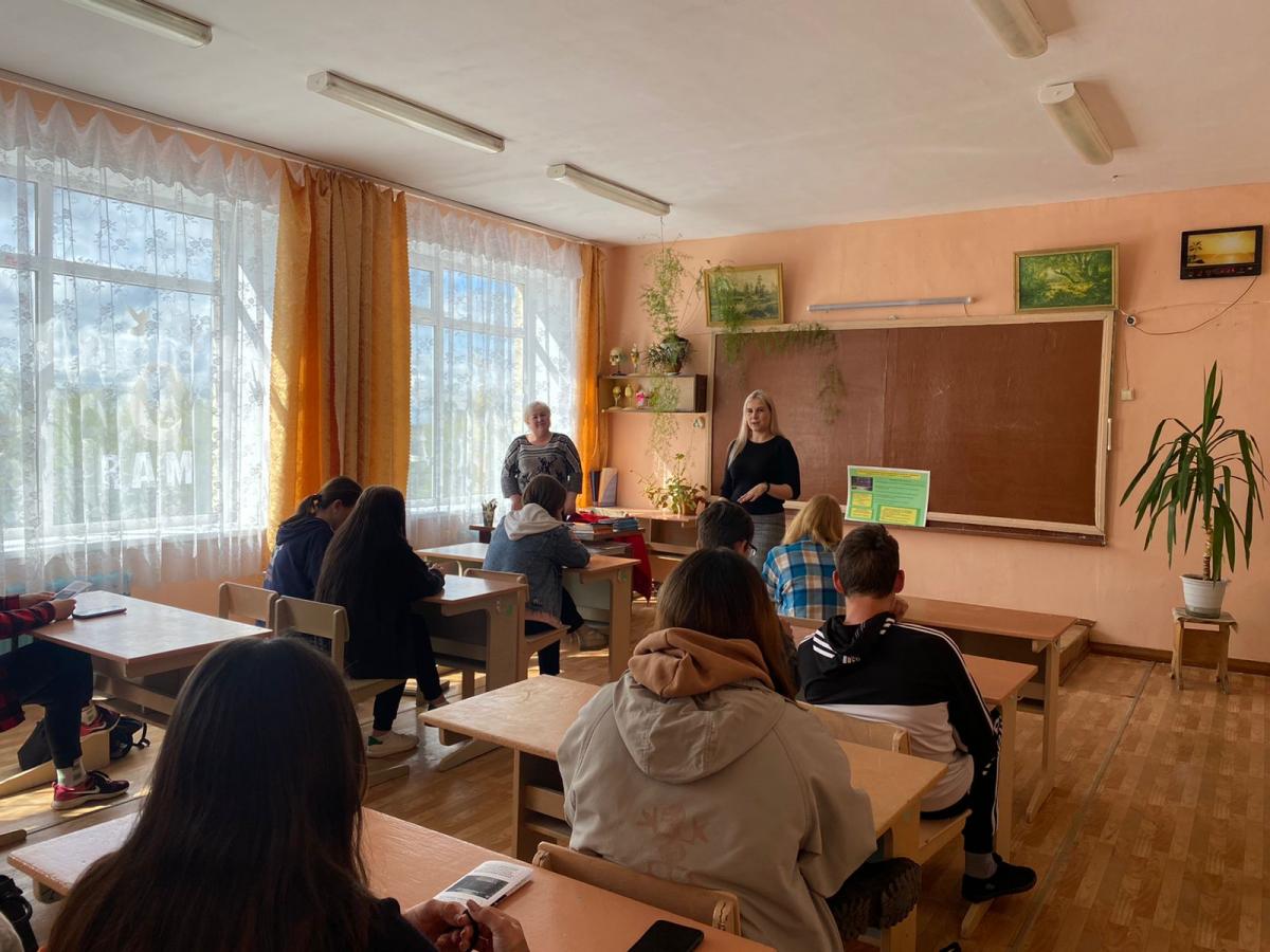 Профориентация в сельских школах Марксовского района